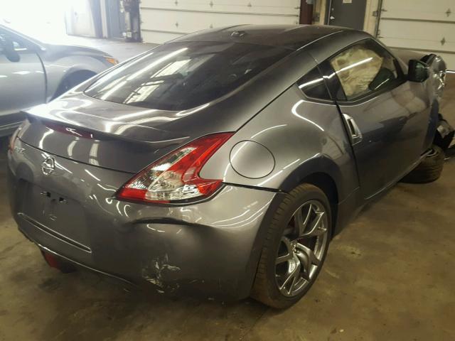 JN1AZ4EHXDM881209 - 2013 NISSAN 370Z BASE GRAY photo 4