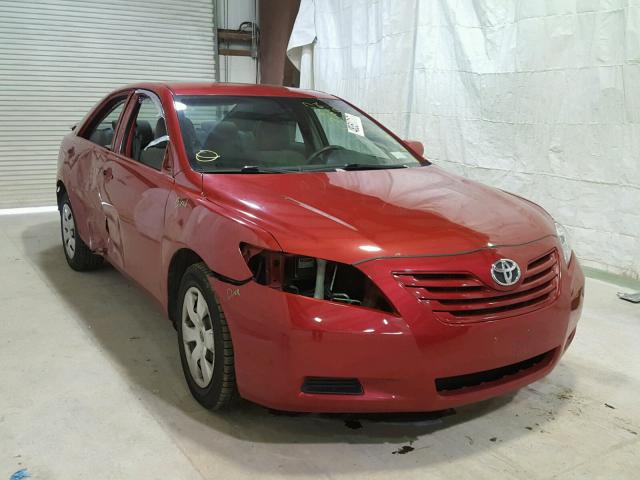 4T1BE46K08U259517 - 2008 TOYOTA CAMRY CE RED photo 1