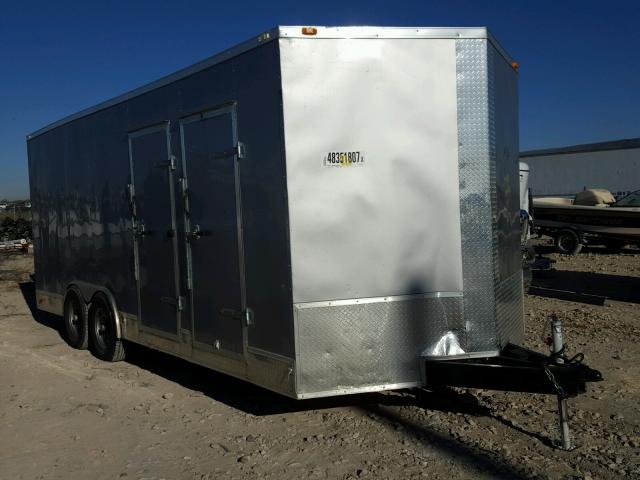 1E9212653H1549637 - 2017 OTHE TRAILER GRAY photo 1