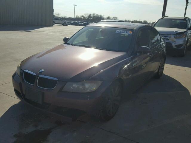 WBAVB17556NK37549 - 2006 BMW 325 I AUTO BURGUNDY photo 2