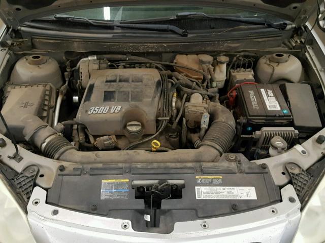 1G2ZH528654162624 - 2005 PONTIAC G6 GT SILVER photo 7