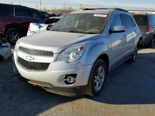 2GNALCEK7E6263471 - 2014 CHEVROLET EQUINOX LT SILVER photo 2