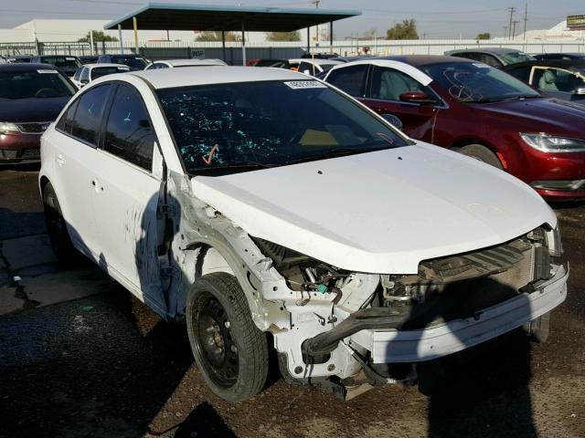 1G1PE5SB0D7325250 - 2013 CHEVROLET CRUZE LT WHITE photo 1