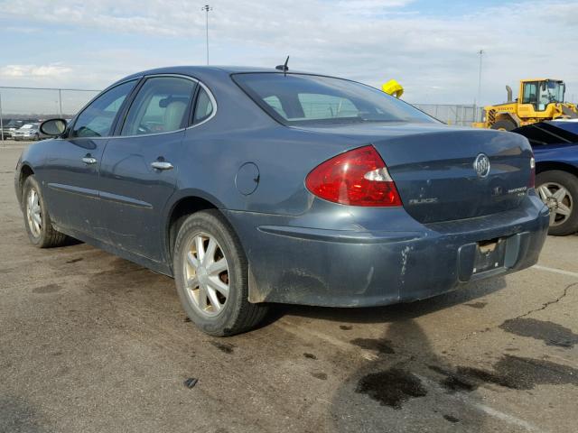 2G4WD582361308080 - 2006 BUICK LACROSSE C TEAL photo 3