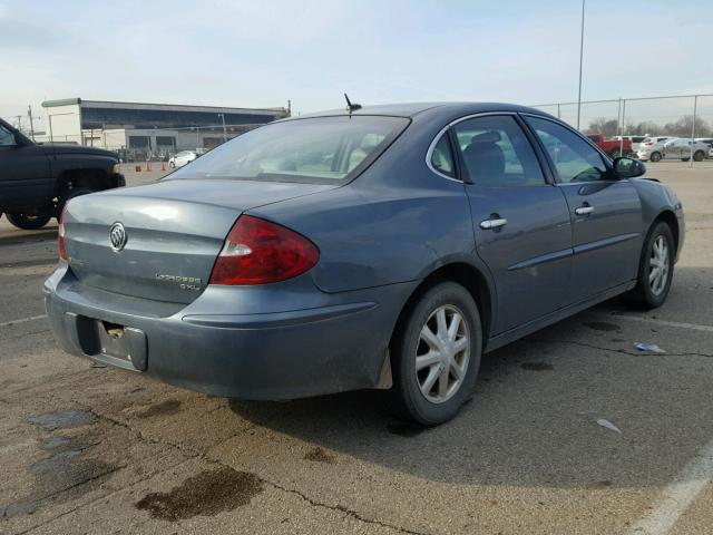 2G4WD582361308080 - 2006 BUICK LACROSSE C TEAL photo 4