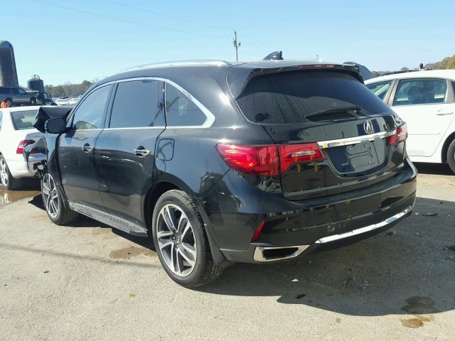 5FRYD3H81HB008042 - 2017 ACURA MDX ADVANC BLACK photo 3