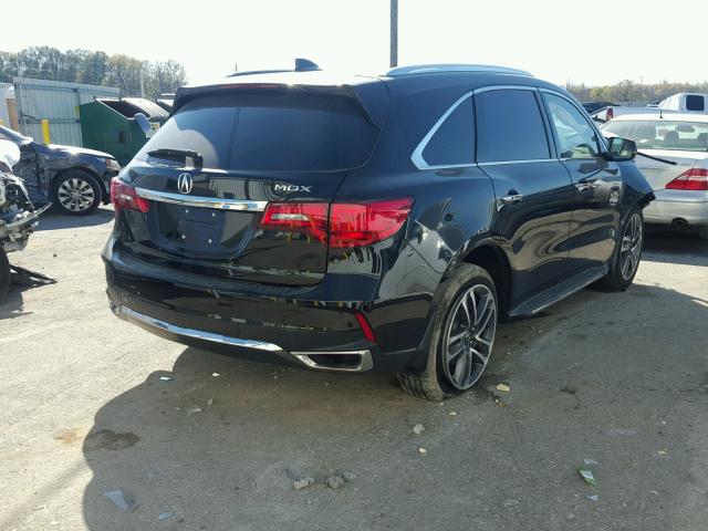 5FRYD3H81HB008042 - 2017 ACURA MDX ADVANC BLACK photo 4