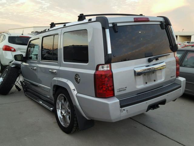 1J8HG58277C553182 - 2007 JEEP COMMANDER SILVER photo 3