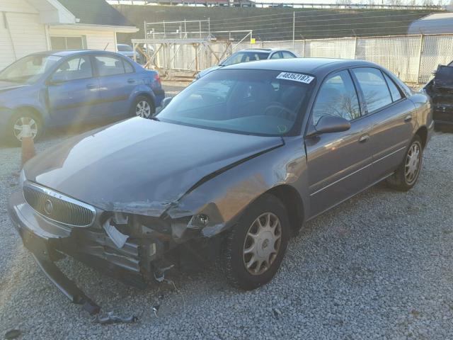 2G4WS52JX21264305 - 2002 BUICK CENTURY CU GRAY photo 2