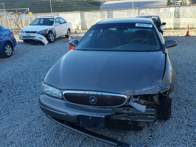 2G4WS52JX21264305 - 2002 BUICK CENTURY CU GRAY photo 9