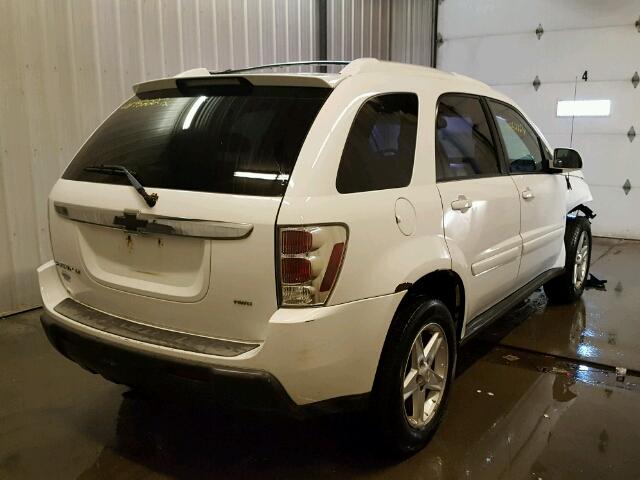 2CNDL73F366030798 - 2006 CHEVROLET EQUINOX LT WHITE photo 4