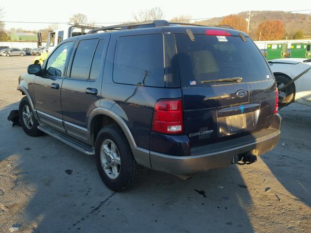 1FMDU64E12ZC33426 - 2002 FORD EXPLORER E BLUE photo 3