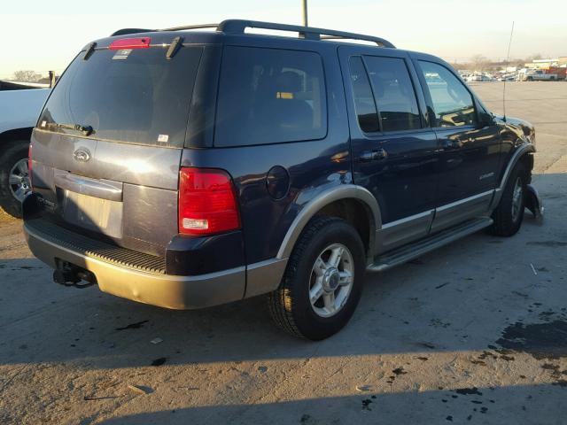 1FMDU64E12ZC33426 - 2002 FORD EXPLORER E BLUE photo 4