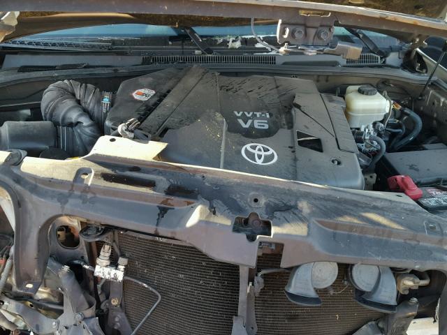 JTEZU14R99K025356 - 2009 TOYOTA 4RUNNER SR TAN photo 7