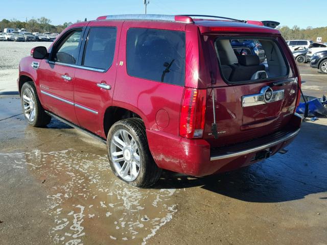 1GYFC43599R171963 - 2009 CADILLAC ESCALADE H BURGUNDY photo 3