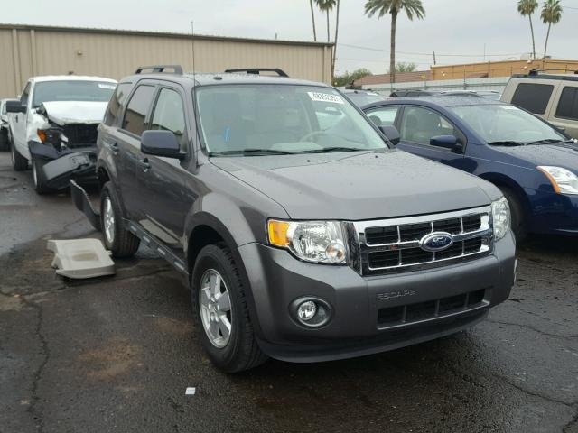 1FMCU0D77CKC08907 - 2012 FORD ESCAPE XLT GRAY photo 1