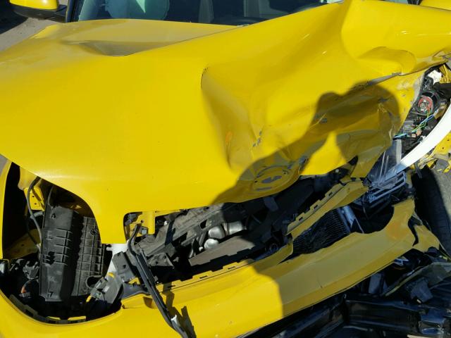 KNDJP3A58G7239714 - 2016 KIA SOUL + YELLOW photo 7