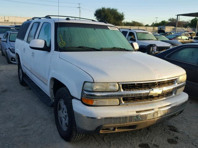 3GNEC16T14G308274 - 2004 CHEVROLET SUBURBAN C WHITE photo 1