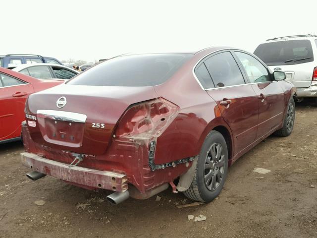 1N4AL2AP3AN498286 - 2010 NISSAN ALTIMA BAS BURGUNDY photo 4