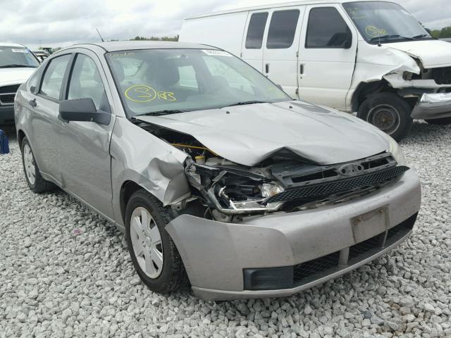 1FAHP34N18W275011 - 2008 FORD FOCUS S/SE SILVER photo 1