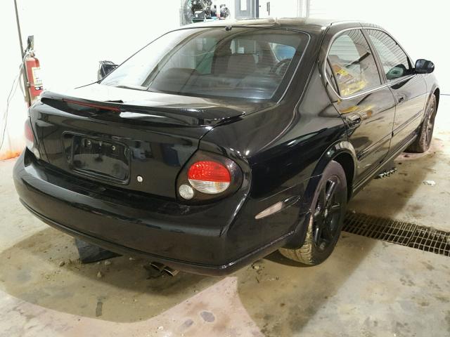 JN1DA31A23T408626 - 2003 NISSAN MAXIMA GLE BLACK photo 4