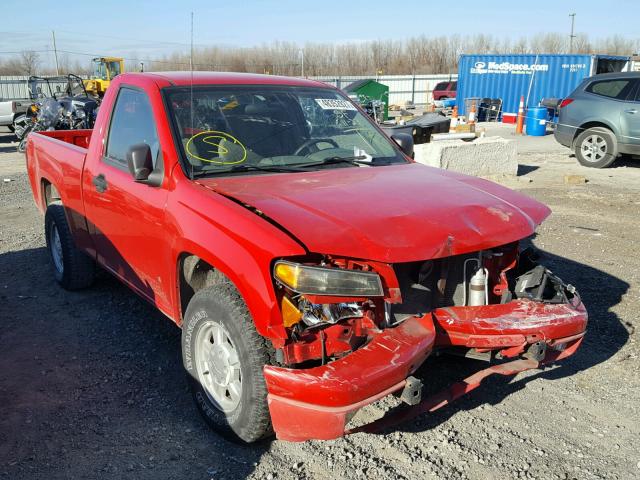 1GCCS148868155791 - 2006 CHEVROLET COLORADO RED photo 1