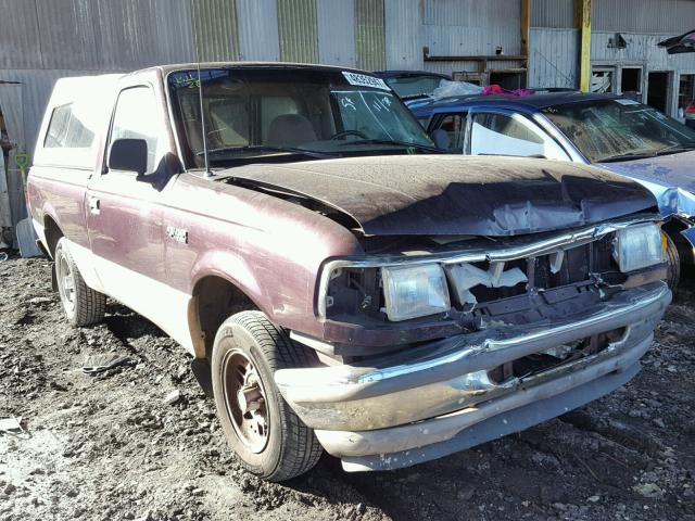 1FTCR10U3RUD14386 - 1994 FORD RANGER PURPLE photo 1