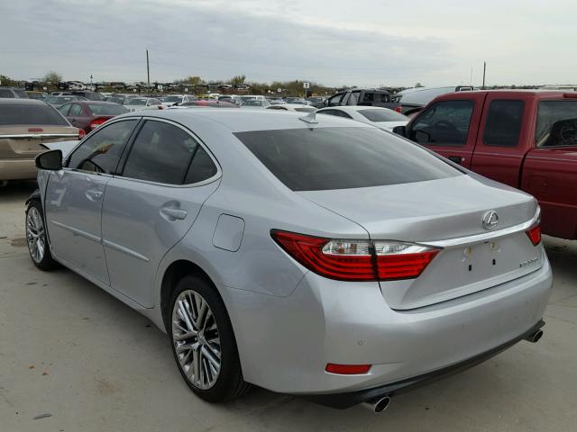 JTHBK1GGXE2124489 - 2014 LEXUS ES 350 SILVER photo 3