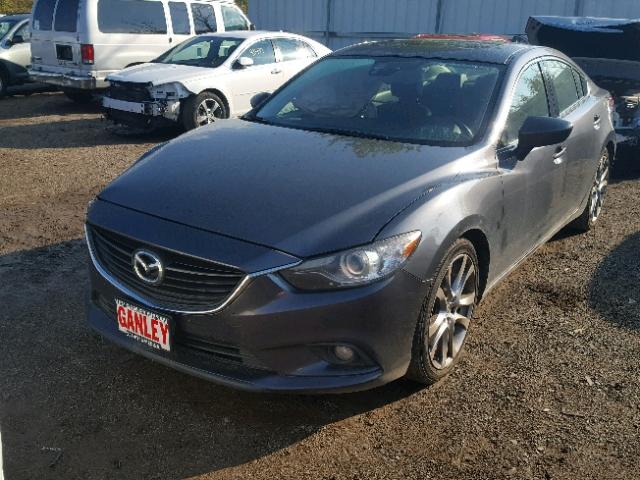 JM1GJ1W63E1118588 - 2014 MAZDA 6 GRAND TO GRAY photo 2