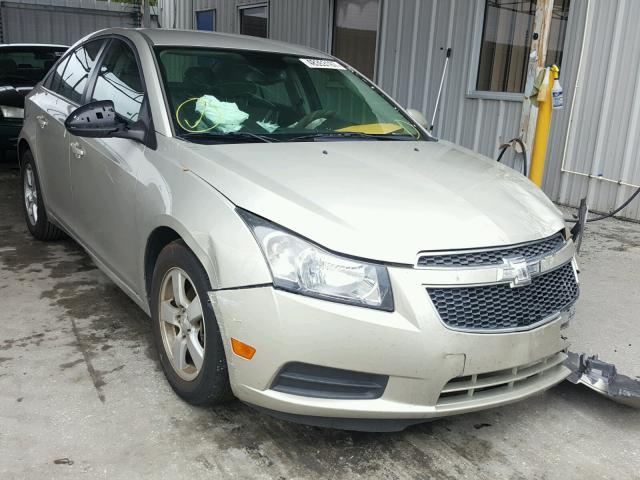 1G1PC5SB4E7133949 - 2014 CHEVROLET CRUZE LT GOLD photo 1