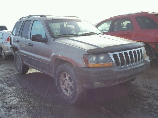 1J4GW58S6XC737450 - 1999 JEEP GRAND CHER GRAY photo 1