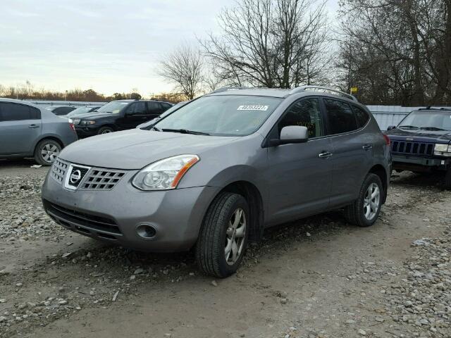 JN8AS5MV0AW105299 - 2010 NISSAN ROGUE S SILVER photo 2