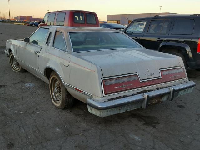 7G87S206642 - 1977 FORD THUNDERBIR GRAY photo 3