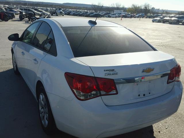 1G1PA5SH8F7229224 - 2015 CHEVROLET CRUZE LS WHITE photo 3