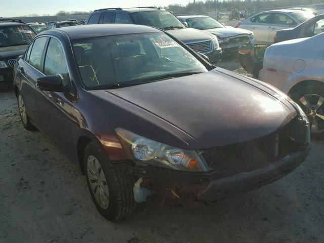 1HGCP26368A156590 - 2008 HONDA ACCORD LX MAROON photo 1