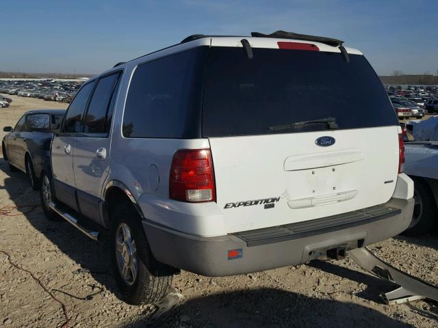 1FMPU16L03LA24372 - 2003 FORD EXPEDITION WHITE photo 3