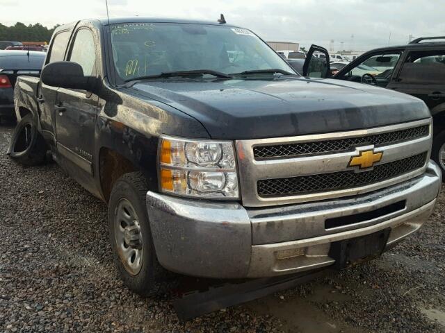 3GCPCREA3DG153002 - 2013 CHEVROLET SILVERADO BLACK photo 1