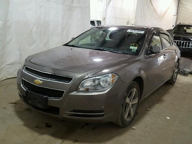 1G1ZC5E00CF236131 - 2012 CHEVROLET MALIBU 1LT GRAY photo 2