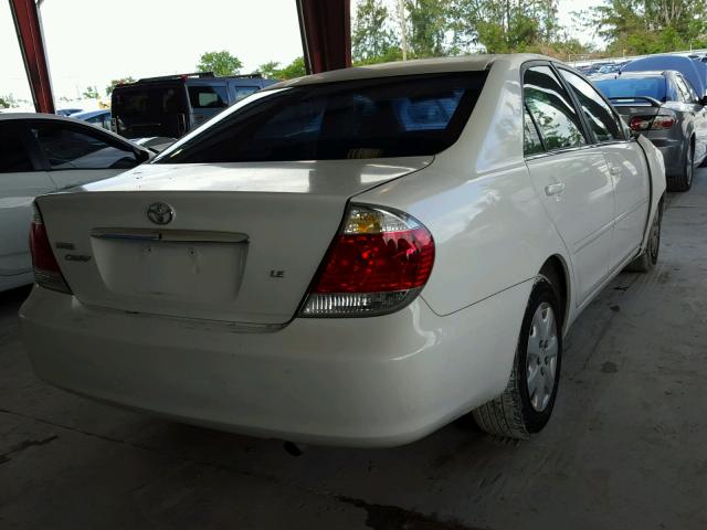 4T1BE32K76U747098 - 2006 TOYOTA CAMRY LE WHITE photo 4