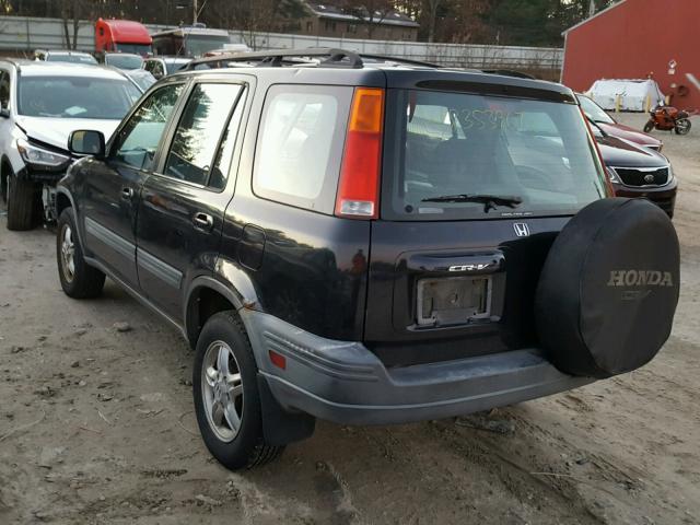 JHLRD1868YS005461 - 2000 HONDA CR-V EX შავი ფოტო 3