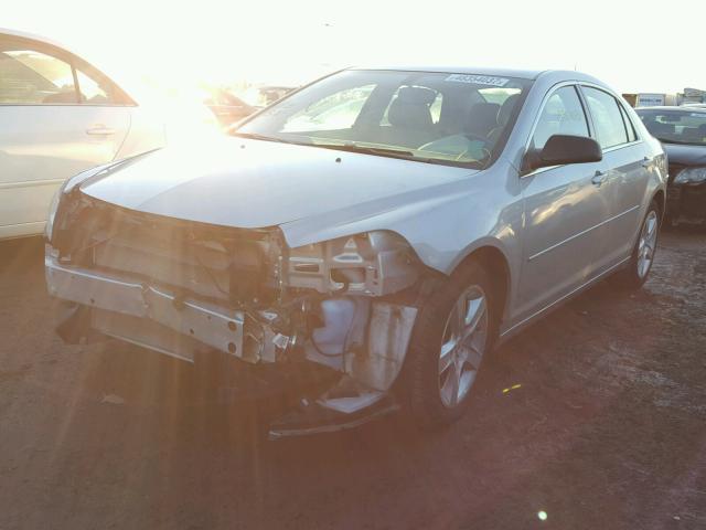 1G1ZB5E12BF131102 - 2011 CHEVROLET MALIBU LS ვერცხლისფერი ფოტო 2