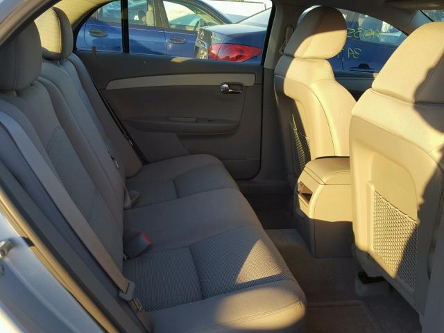 1G1ZB5E12BF131102 - 2011 CHEVROLET MALIBU LS ვერცხლისფერი ფოტო 6