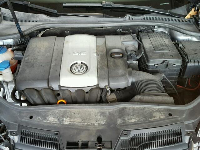 3VWEF71K57M147609 - 2007 VOLKSWAGEN JETTA WOLF SILVER photo 7