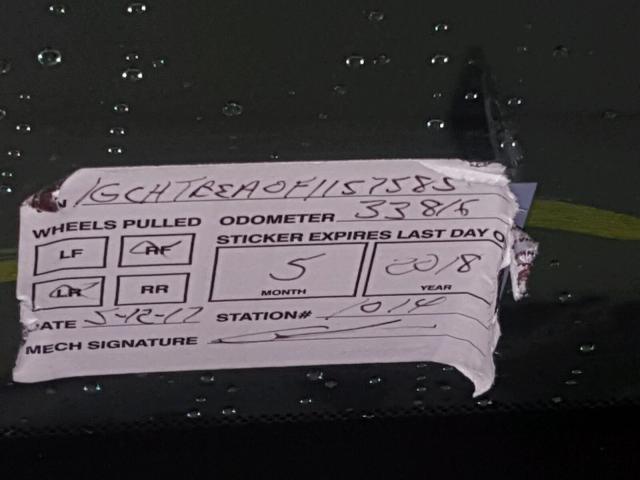 1GCHTBEA0F1157585 - 2015 CHEVROLET COLORADO L BLACK photo 9