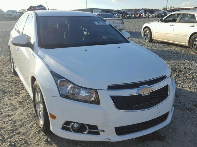 1G1PC5SB8E7212539 - 2014 CHEVROLET CRUZE LT WHITE photo 1