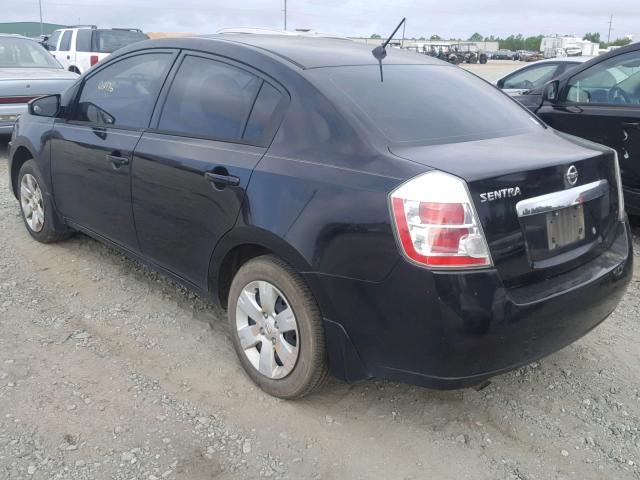 3N1AB6AP6AL600834 - 2010 NISSAN SENTRA 2.0 BLACK photo 3