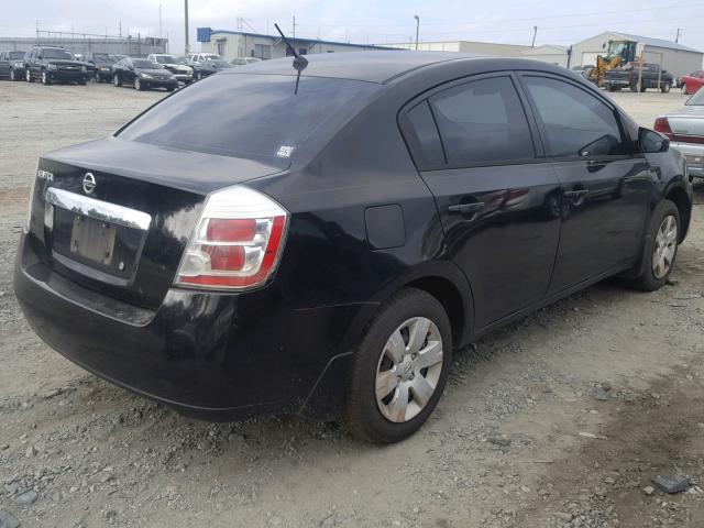 3N1AB6AP6AL600834 - 2010 NISSAN SENTRA 2.0 BLACK photo 4