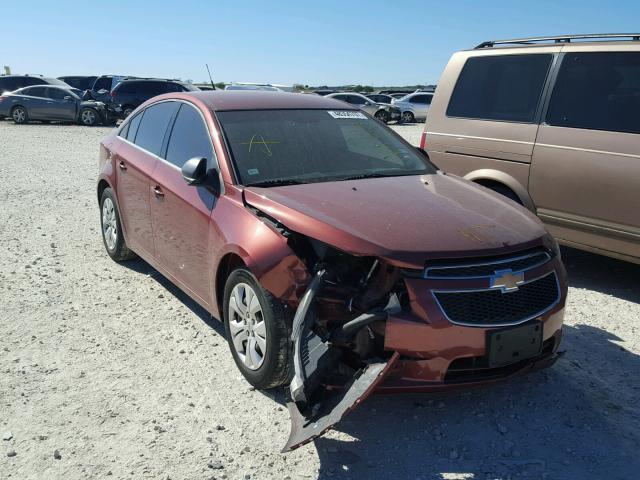 1G1PC5SH8C7256073 - 2012 CHEVROLET CRUZE LS ORANGE photo 1