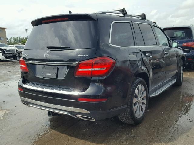 4JGDF6EE6HA822004 - 2017 MERCEDES-BENZ GLS 450 4M BLACK photo 4