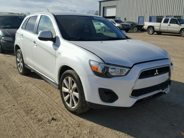 4A4AP3AU4DE006680 - 2013 MITSUBISHI OUTLANDER WHITE photo 1